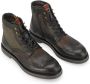 Ambitious Heren Leren Tweed Veterschoen met Brogue Patroon Bruin Heren - Thumbnail 21