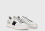 Ambitious Casual Leren Sneaker met Contrastdetails White Heren - Thumbnail 2