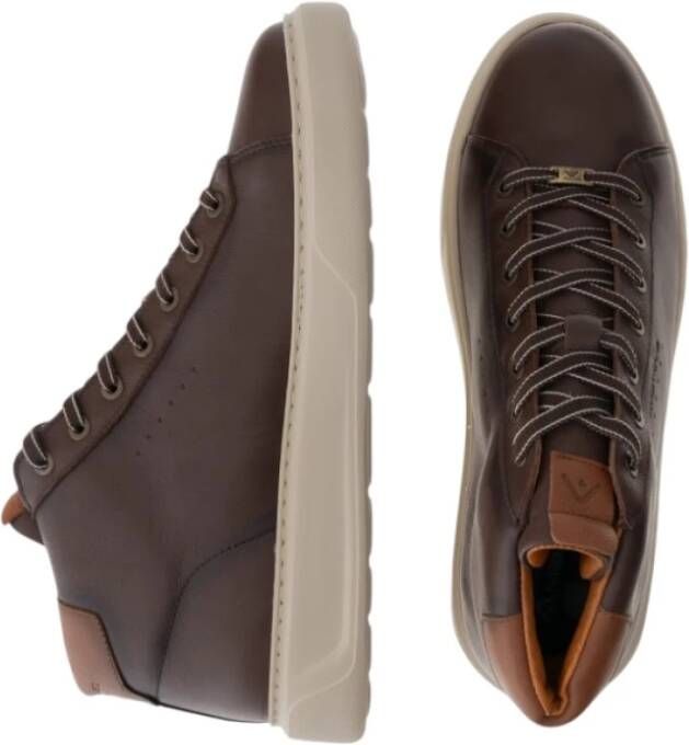 Ambitious Casual Sneakers voor Dagelijks Gebruik Brown Heren