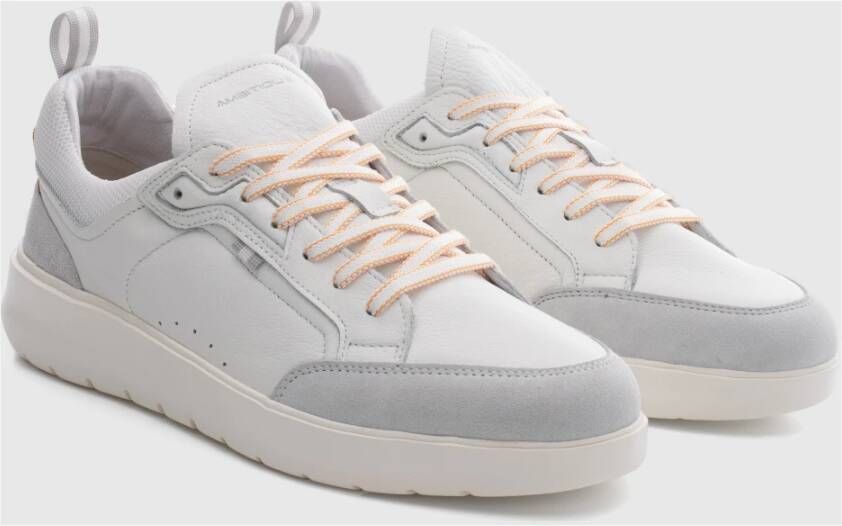 Ambitious Comfort Sneaker met EVA-zool White Heren