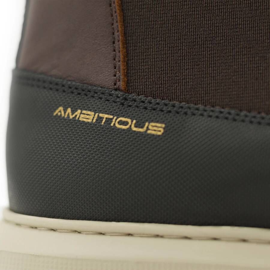 Ambitious Eclipse High-Top Sneaker Brown Heren