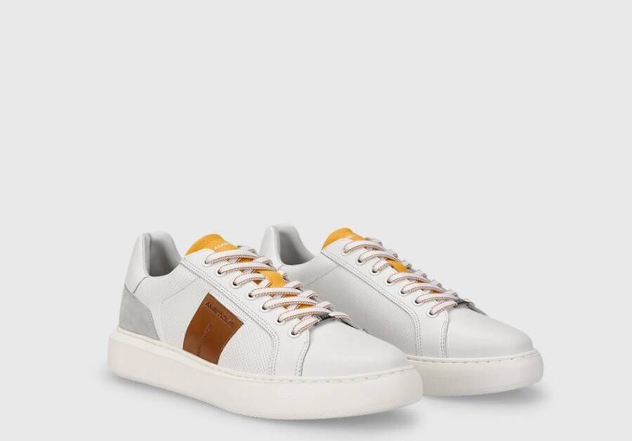 Ambitious Eclipse Logo Sneaker White Heren