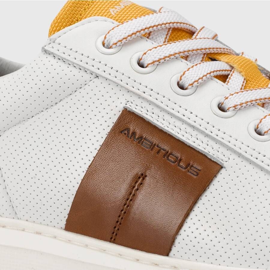 Ambitious Eclipse Logo Sneaker White Heren