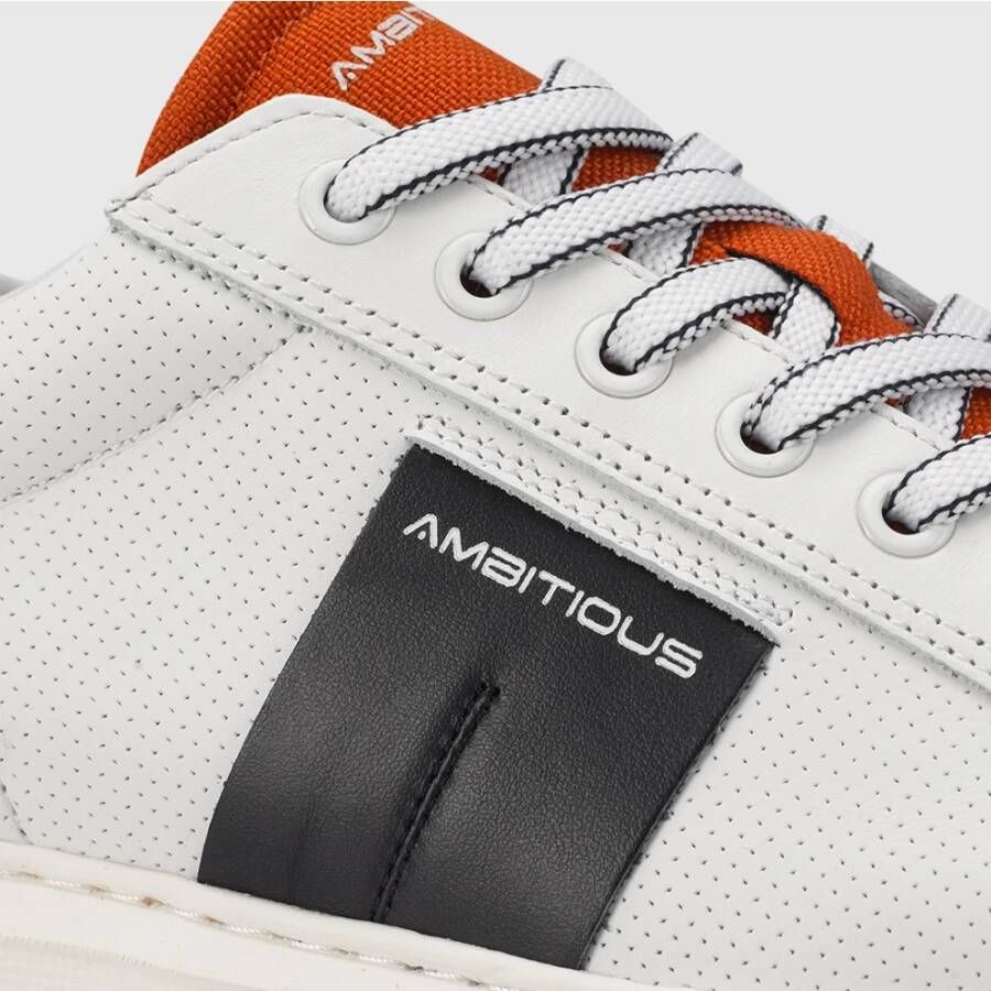 Ambitious Eclipse Logo Sneaker White Heren