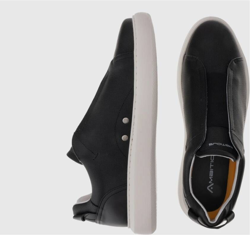 Ambitious Eclipse Slip-On Sneaker Black Heren