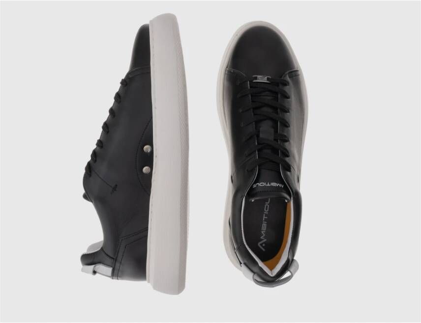 Ambitious Eclipse Vetersneaker Black Heren