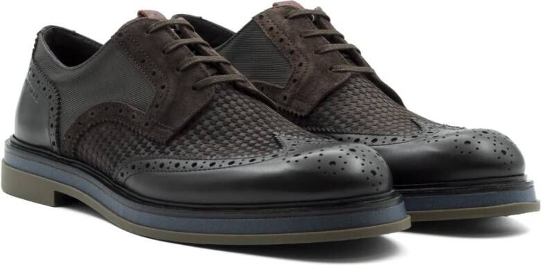 Ambitious Geperforeerde Leren Brogues Brown Heren