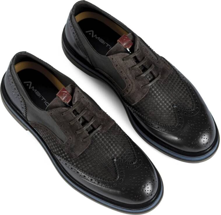 Ambitious Geperforeerde Leren Brogues Brown Heren