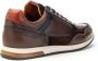 Ambitious Heren leren en technische stof sneakers Brown Heren - Thumbnail 3