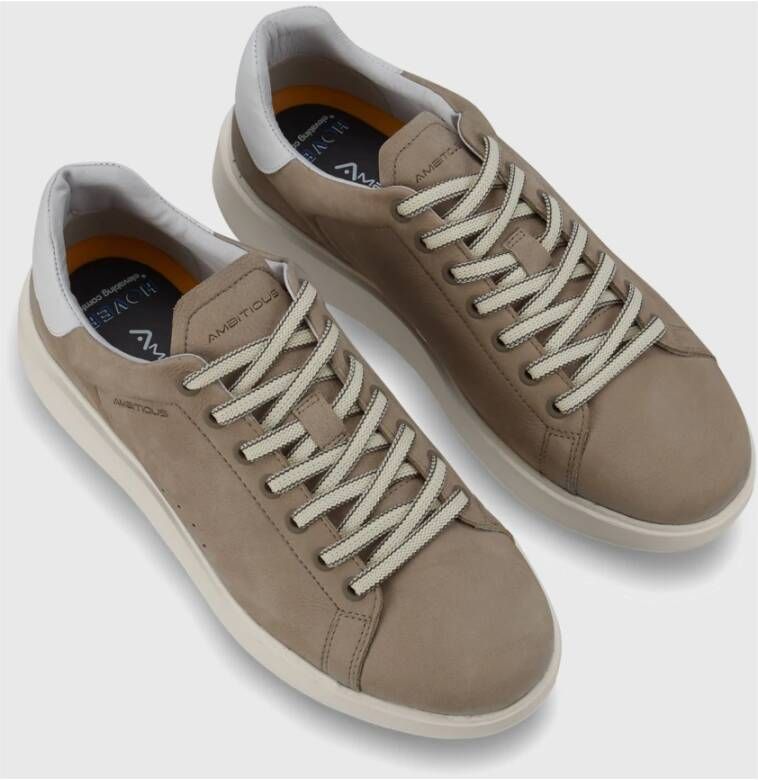 Ambitious Hover Comfort Sneaker Beige Heren