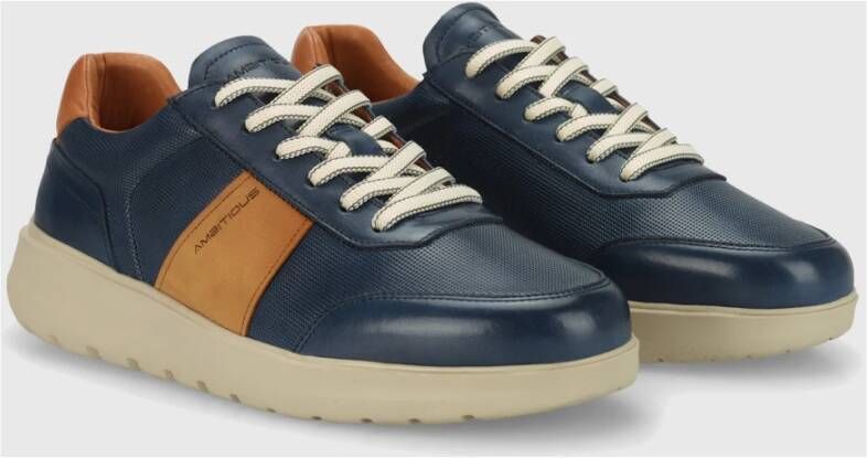 Ambitious Hover Comfort Sneaker Blue Heren