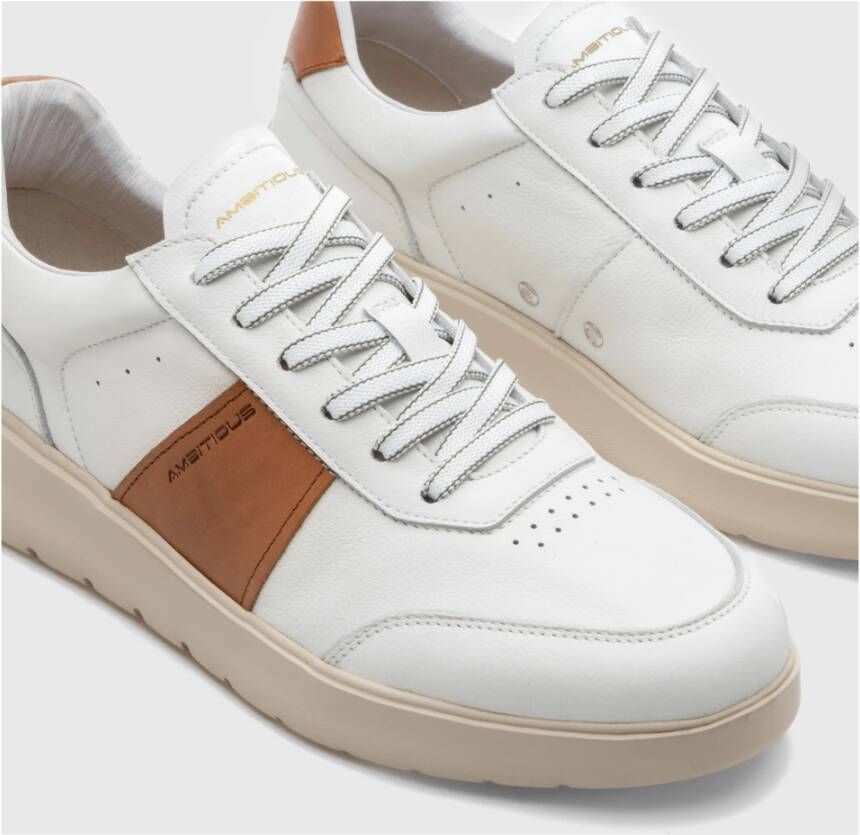 Ambitious Hover Comfort Sneaker White Heren