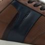 Ambitious Klassieke Leren Sneaker met Unieke Silhouet Brown Heren - Thumbnail 4