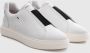 Ambitious Minimalistische Leren Instap Sneaker White Heren - Thumbnail 2