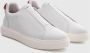 Ambitious Minimalistische Leren Instapper Sneaker White Heren - Thumbnail 2