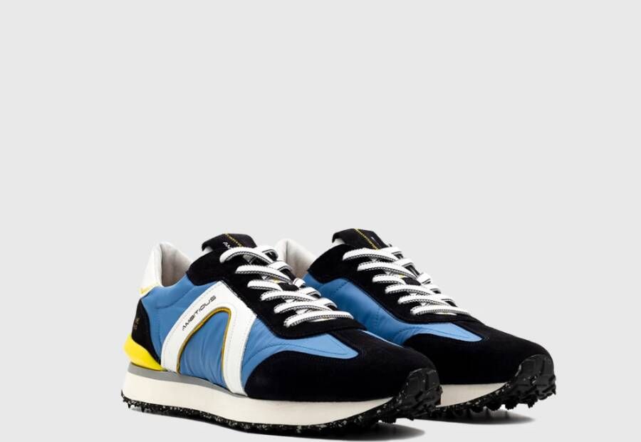 Ambitious Retro Runner Sneaker Blue Heren