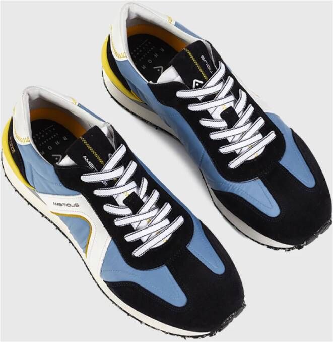 Ambitious Retro Runner Sneaker Blue Heren