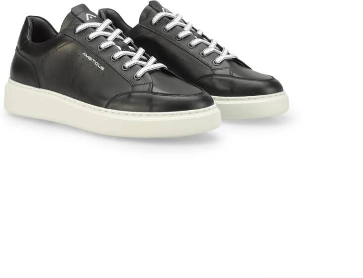 Ambitious Sleek Minimal Sneaker met EVA-zool Black Heren