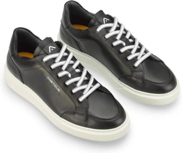 Ambitious Sleek Minimal Sneaker met EVA-zool Black Heren