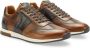 Ambitious Cognac Combi Leren Hardloopsneaker Brown Heren - Thumbnail 3