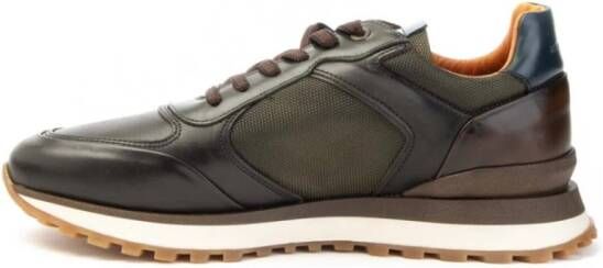 Ambitious Sneaker Model 13140 met tricolor zool Heren Brown Heren