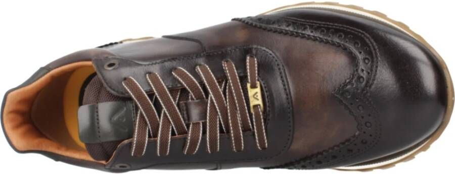 Ambitious Sportieve Vetersneakers Brown Heren