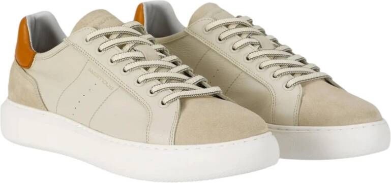 Ambitious Stijlvolle Sneakers voor Dagelijks Gebruik Beige Heren