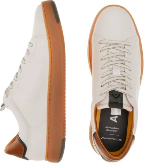 Ambitious Stijlvolle Sneakers voor Mannen en Vrouwen White Heren