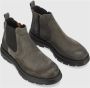 Ambitious Urban Chunky Suede Chelsea Boots Gray Heren - Thumbnail 3