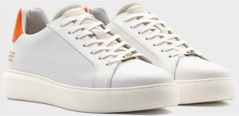 Ambitious Vetersneaker met contrasthiel White Heren