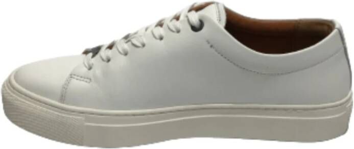 Ambitious Witte Leren Herensneakers Us22Am10 Wit Heren