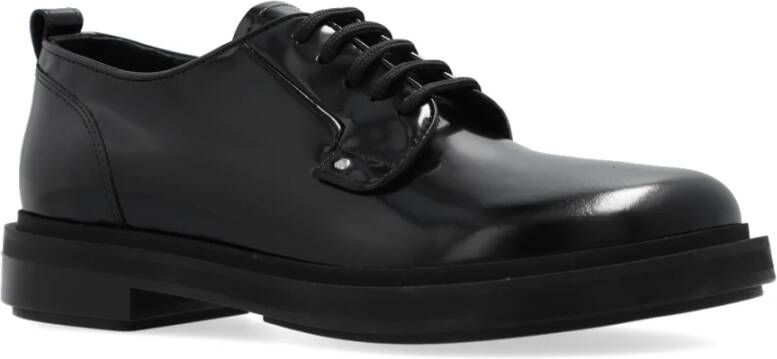 Ami Paris Anatomische Teen derby schoenen Black Heren