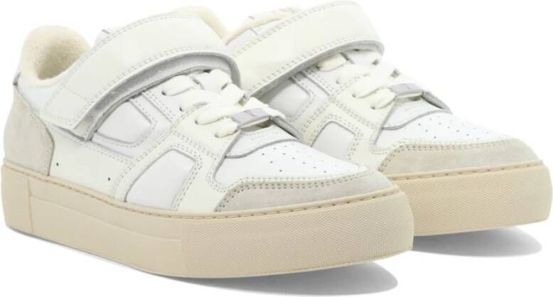 Ami Paris Arcade Sneakers met Klittenbandsluiting White Heren