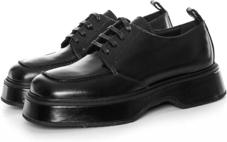 Ami Paris Laced Shoes Black Heren