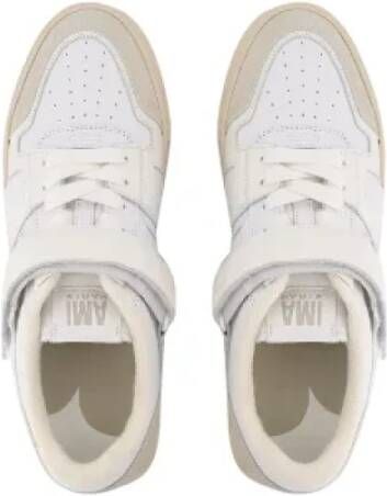 Ami Paris Leather sneakers White Heren