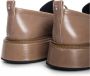 Ami Paris Leren Loafer met Hart Studs Brown Heren - Thumbnail 4