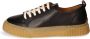 Ami Paris Leren Low Top Sneaker Black Heren - Thumbnail 2