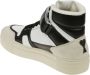 Ami Paris Urban High-Top Sneakers in Wit Multikleur Leer Multicolor - Thumbnail 4