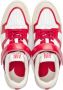 Ami Paris Hart Patch Leren Sneakers Red Heren - Thumbnail 2