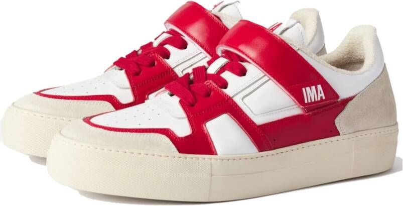 Ami Paris Sneakers Rood Heren