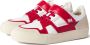 Ami Paris Hart Patch Leren Sneakers Red Heren - Thumbnail 3