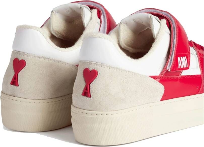 Ami Paris Sneakers Rood Heren