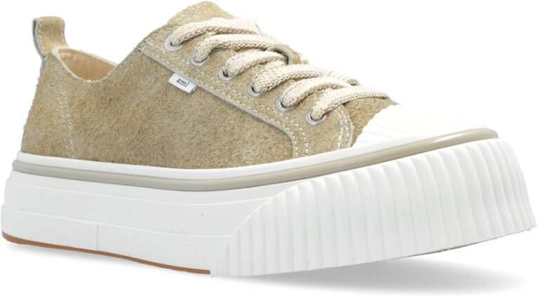 Ami Paris Sportschoenen Beige Dames