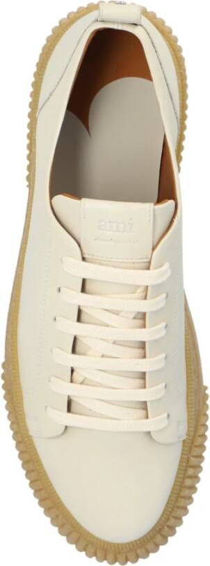 Ami Paris Sportschoenen Beige Heren