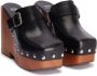 Ami Paris Zwarte Studded Platform Mules Sandalen Black Dames - Thumbnail 4