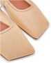 Amina Muaddi Beige Witte Ballerina Schoenen Beige Dames - Thumbnail 4