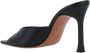 Amina Muaddi Geometrische Teen Slipper Sandalen met Stiletto Hak Black Dames - Thumbnail 3