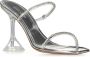 Amina Muaddi Grijze Kristal Sandalen Elegante Stijl Gray Dames - Thumbnail 5