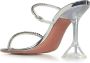 Amina Muaddi Grijze Kristal Sandalen Elegante Stijl Gray Dames - Thumbnail 6