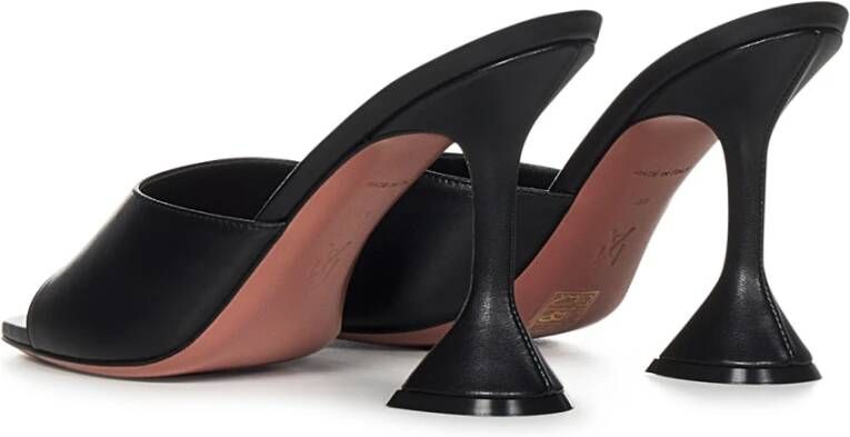 Amina Muaddi Heeled Mules Black Dames